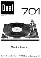 Dual 701-Service-Manual 